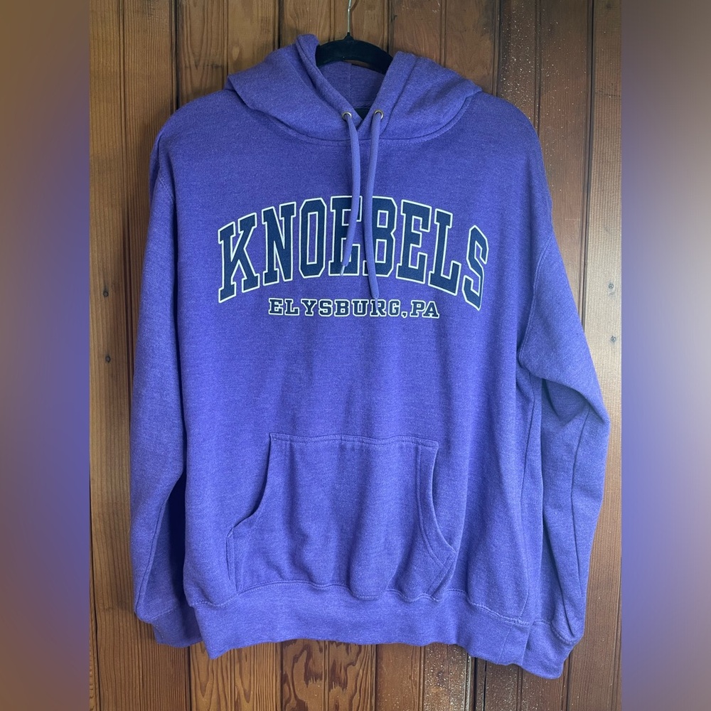 ⭐️Knoebel’s Grove, Elysburg, PA, Purple Hoodie 2XL